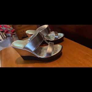 BCBGeneration Thong Wedge Sandals